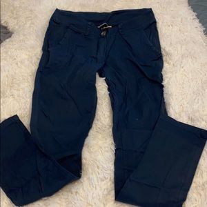 Navy low waist pants